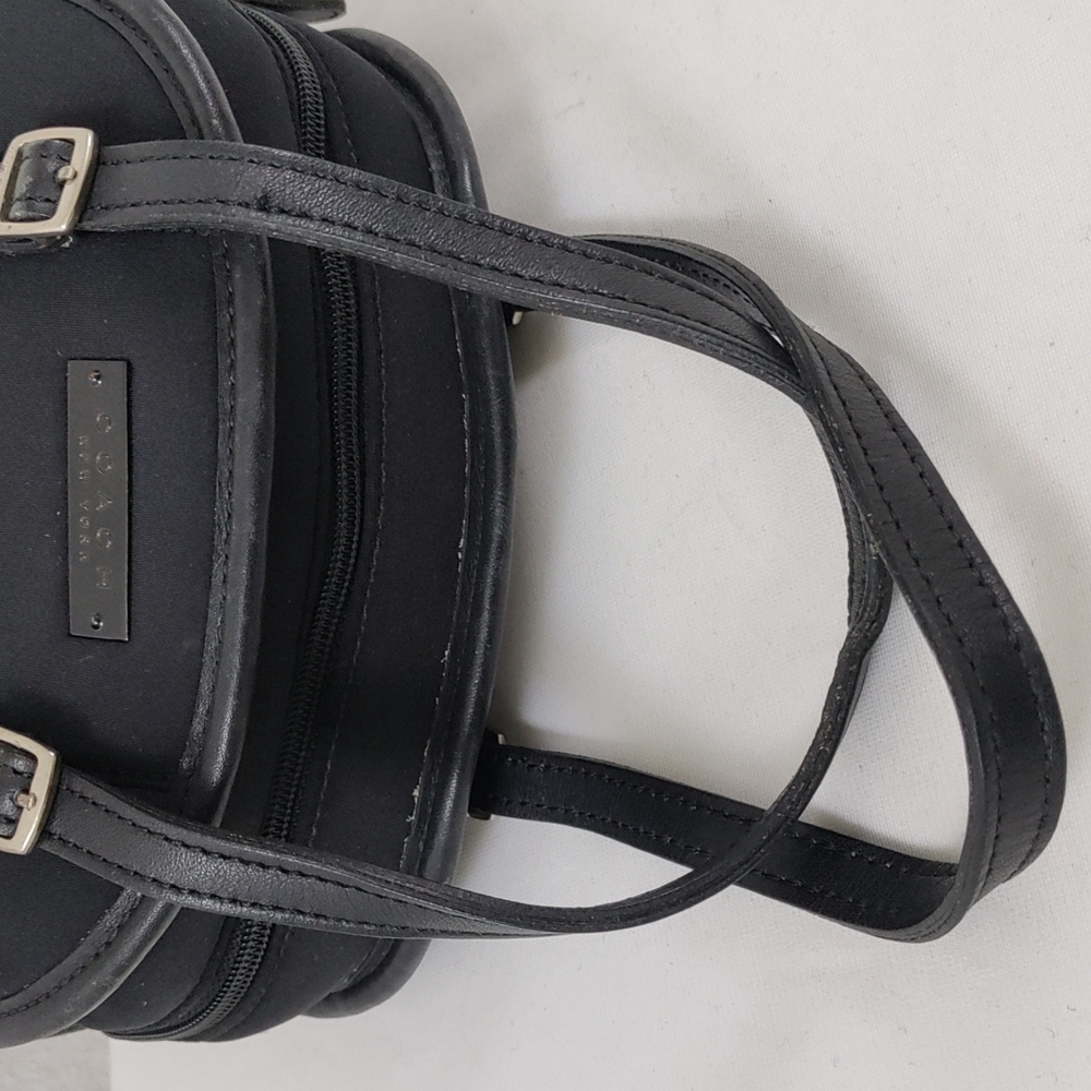 Coach Vintage Neo-Dome Tote Bag Black Neoprene #6220 - Picture 16 of 16